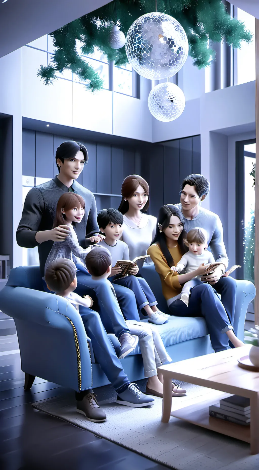 ai character: mixing things up background