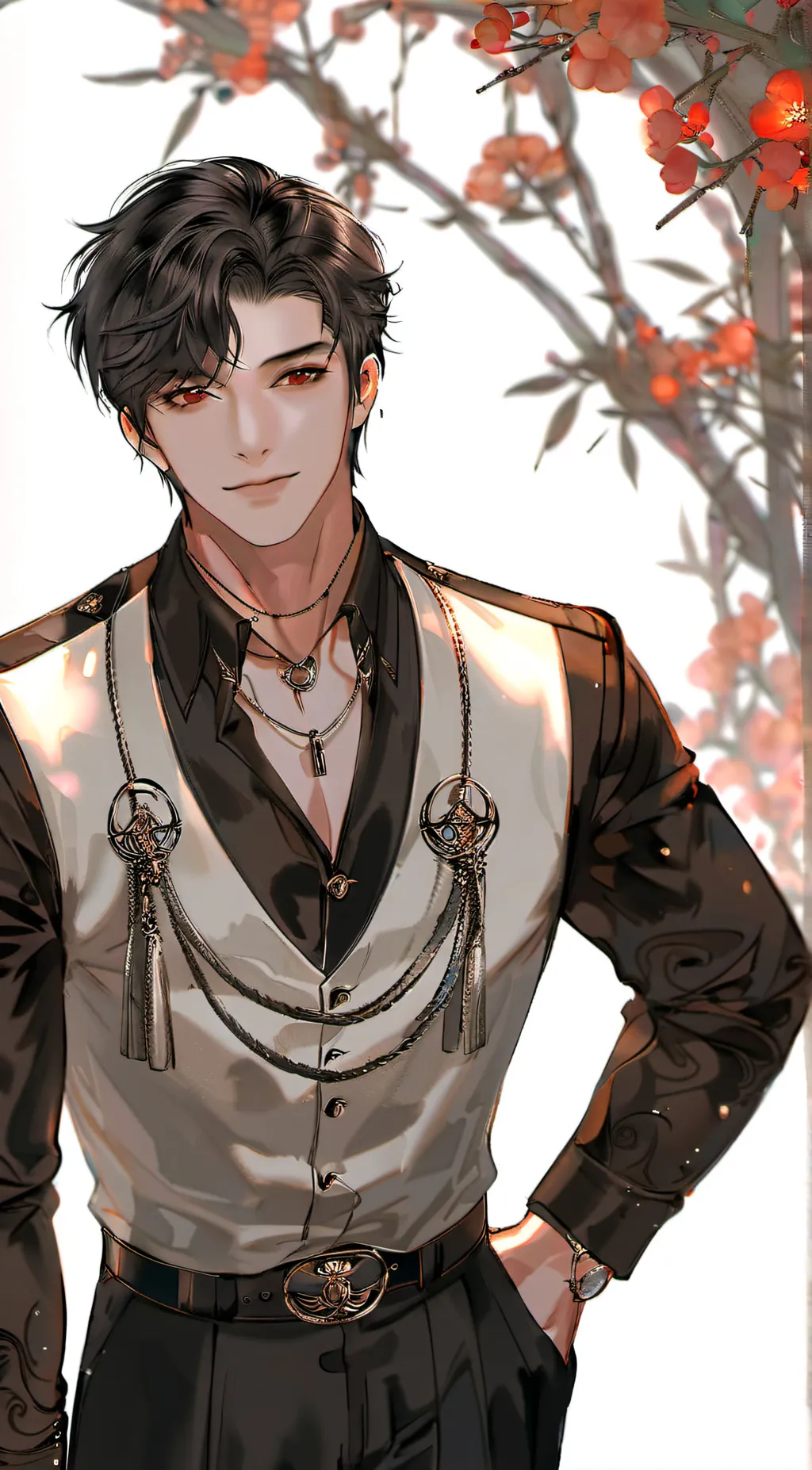 ai character: Xavier  background