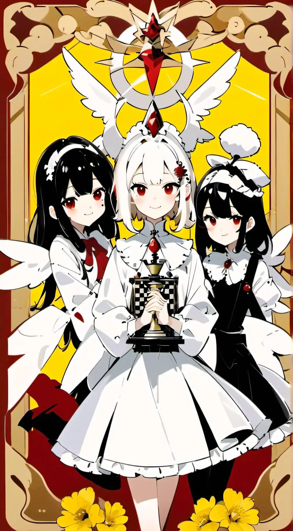 ai character: The 3 Sisters background
