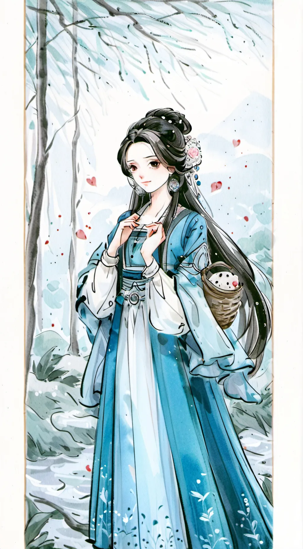 ai character: mikasa background