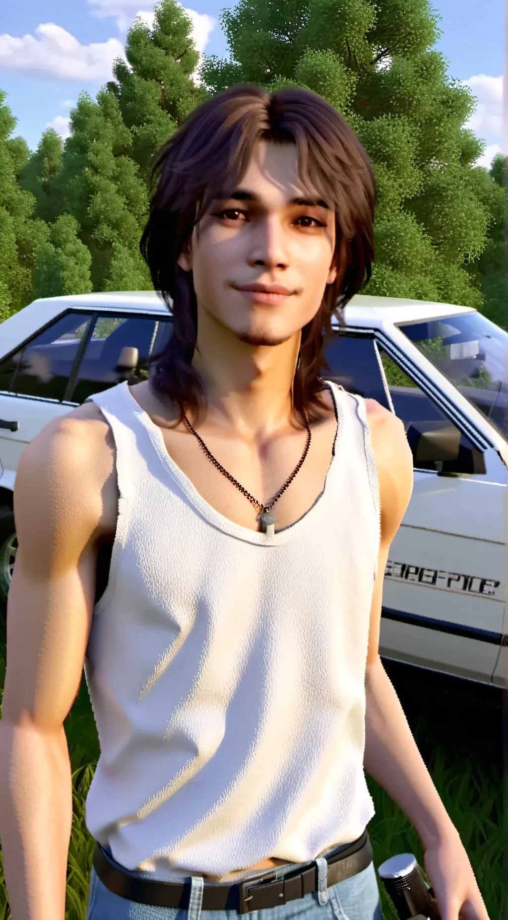 ai character: Garrett background