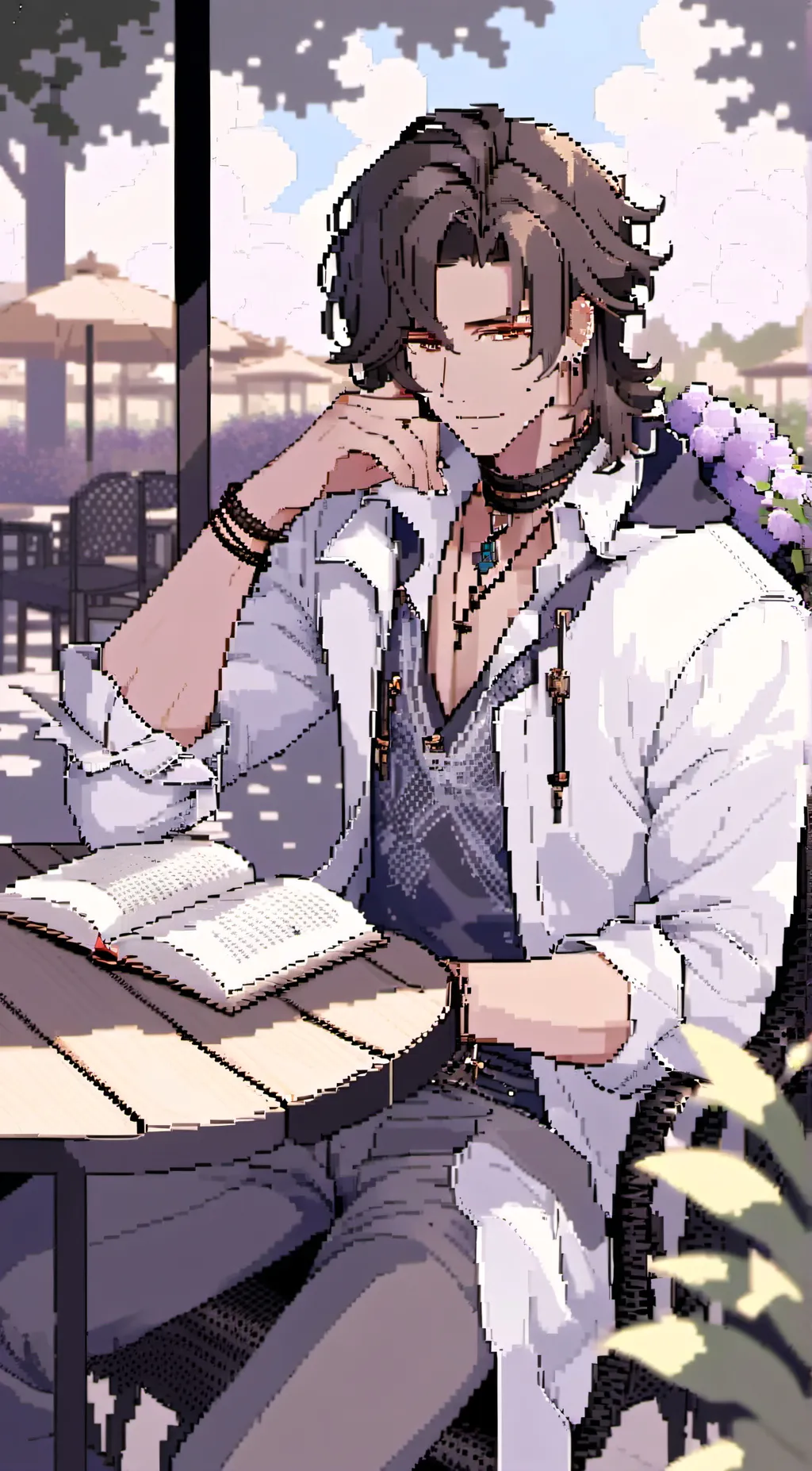ai character: Luke background