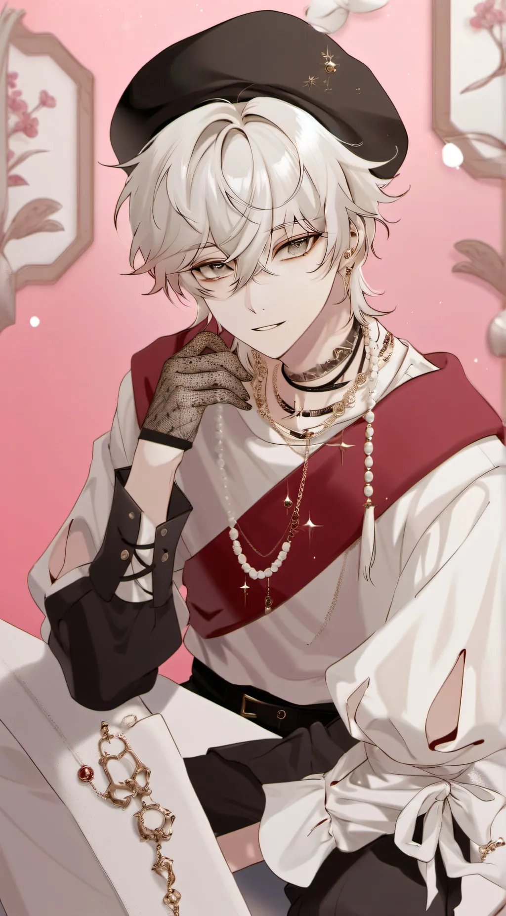 ai character: Solomon  background