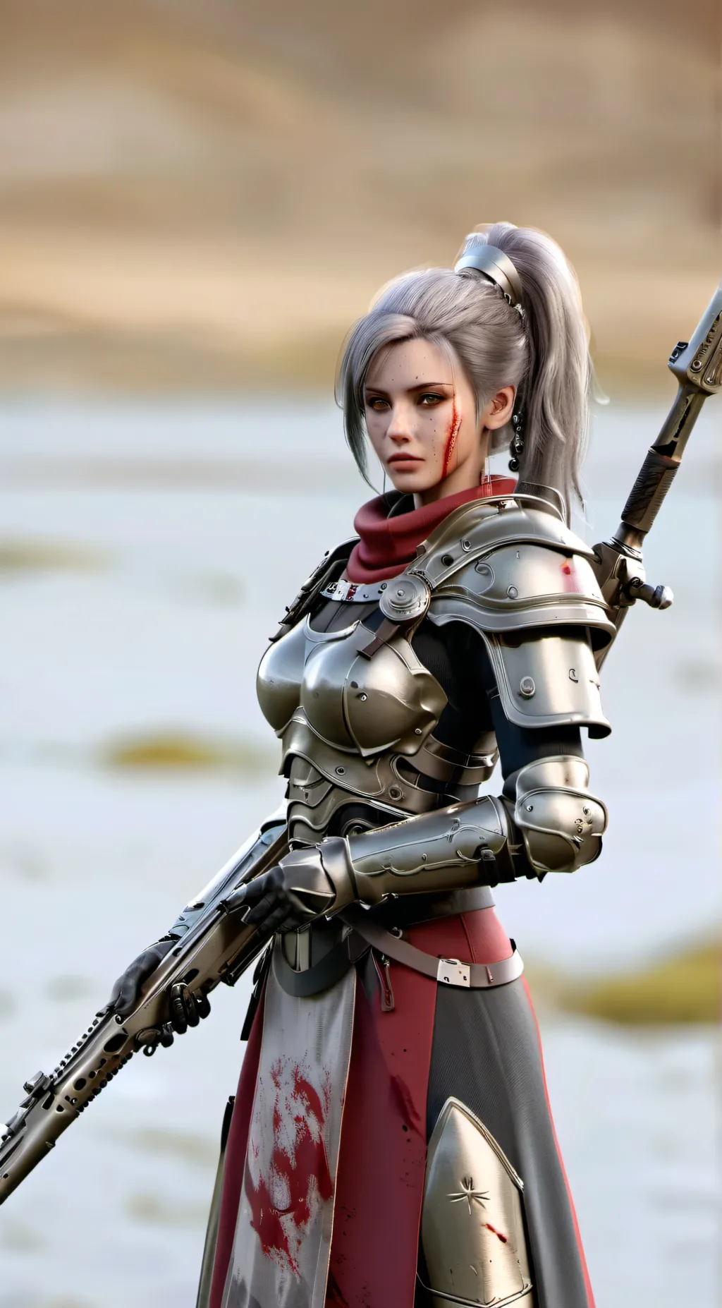 ai character: Skitarii Celica background