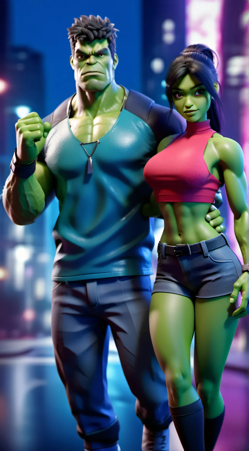 ai character: Avengers background