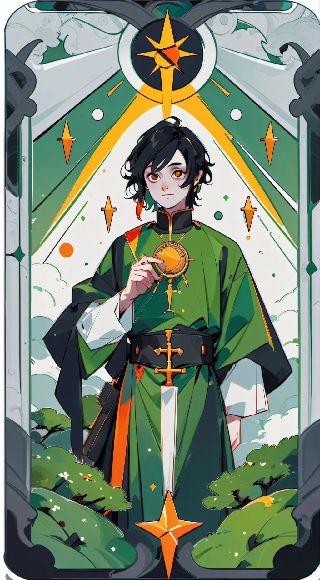 ai character: Johnnie  background