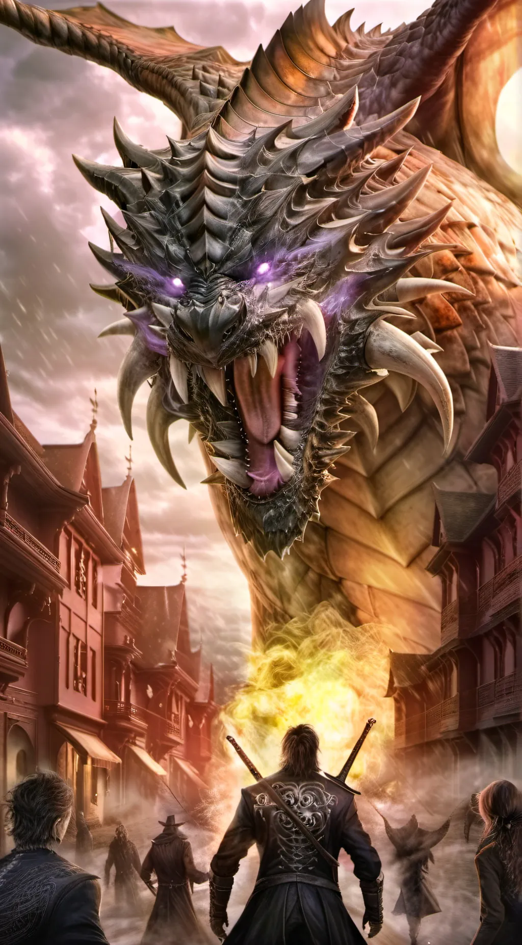 ai character: Armageddon background