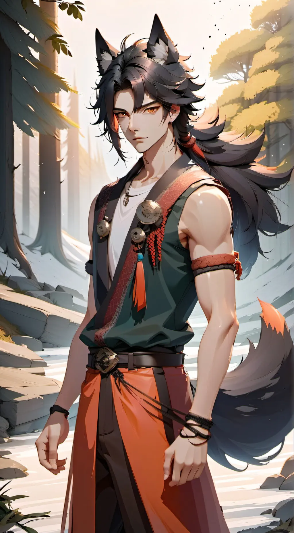 ai character: Mason  background