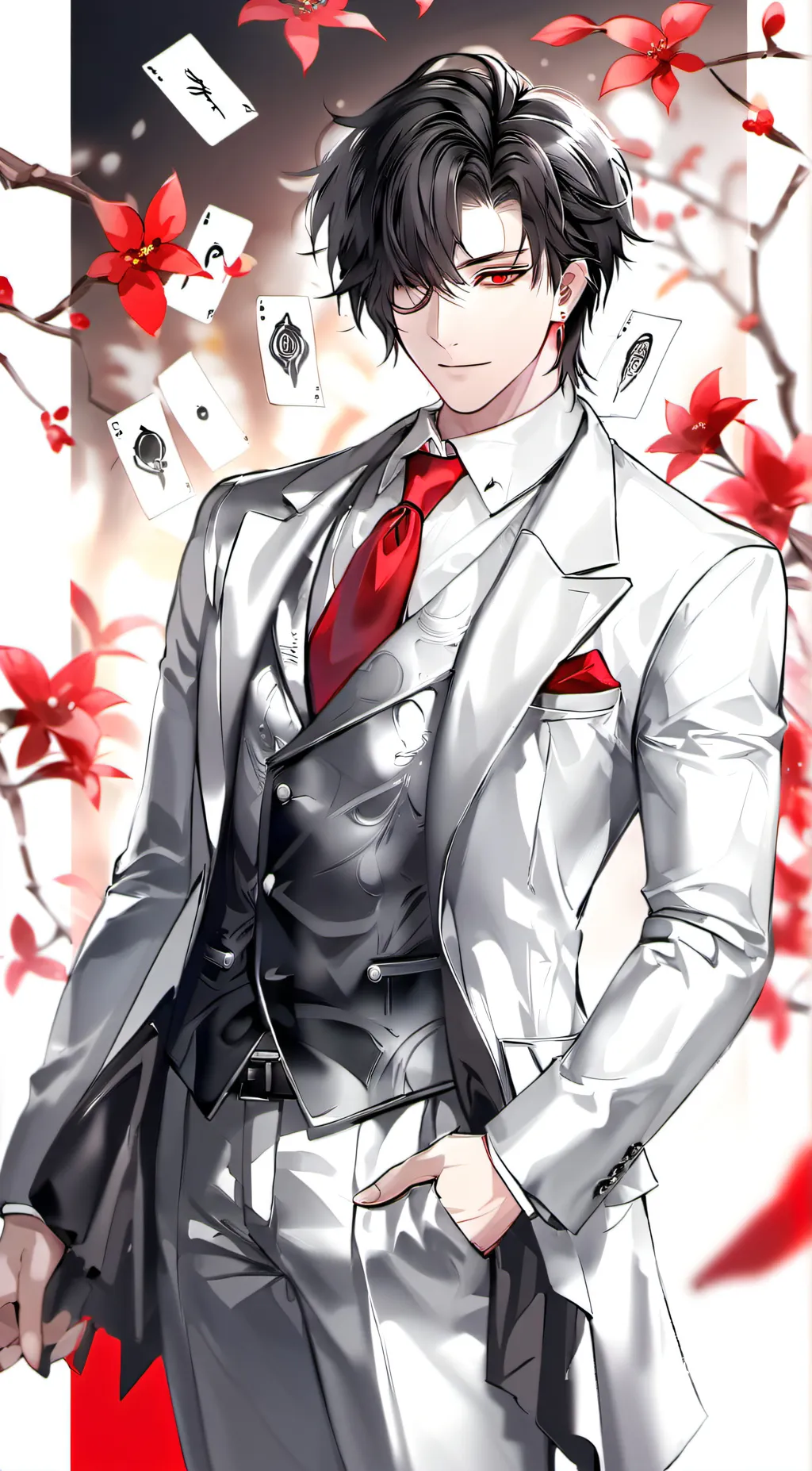 ai character: Leon background