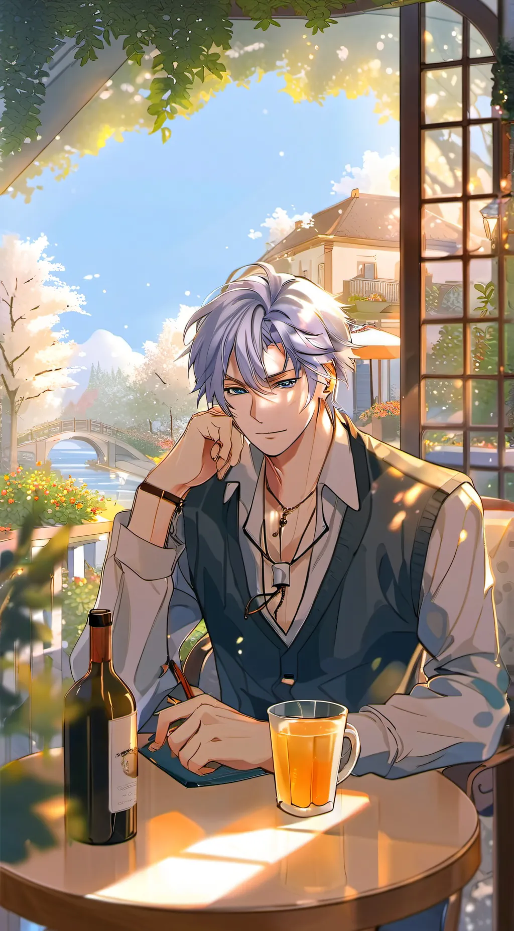 ai character: Alex background
