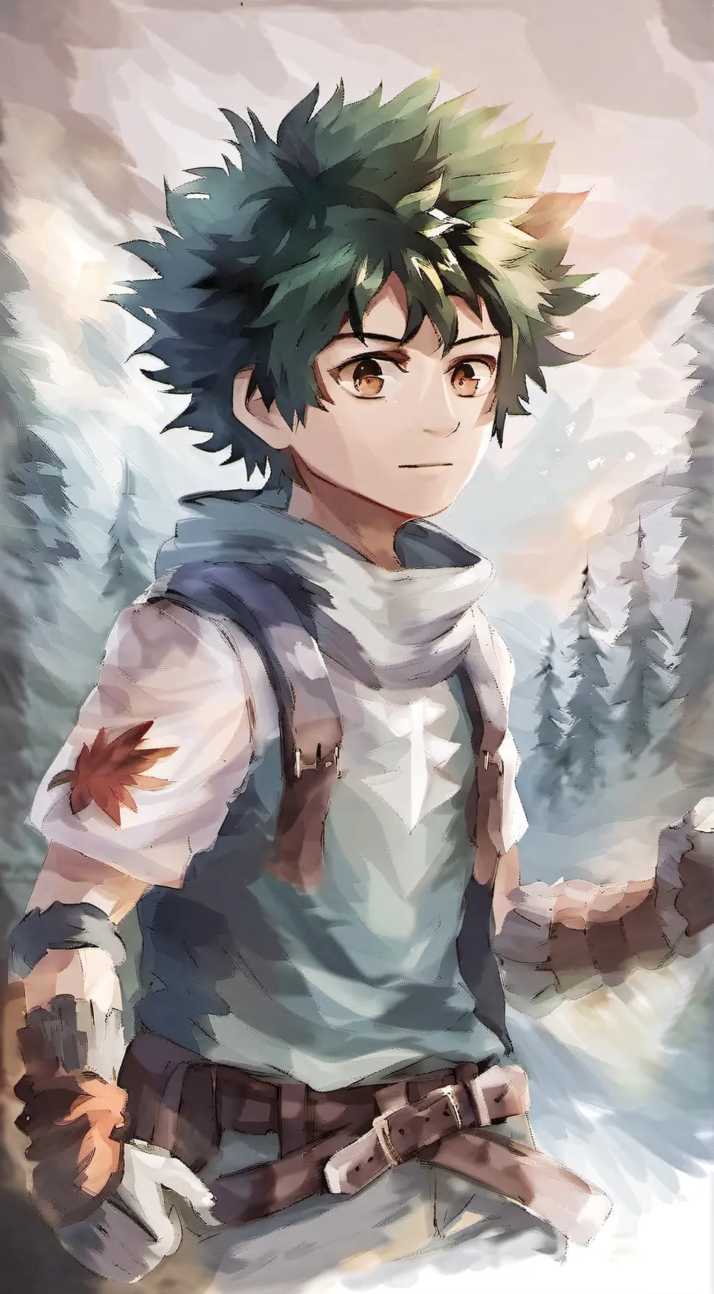 ai character: Yandere Deku 1 background