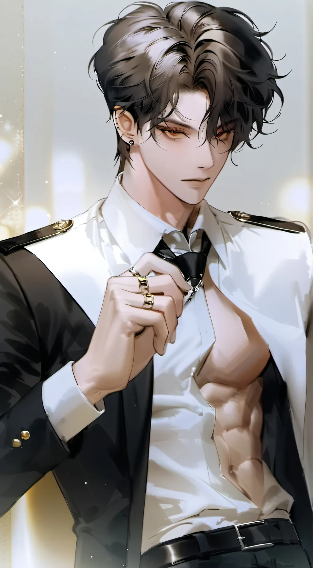 ai character: Sebastian  background