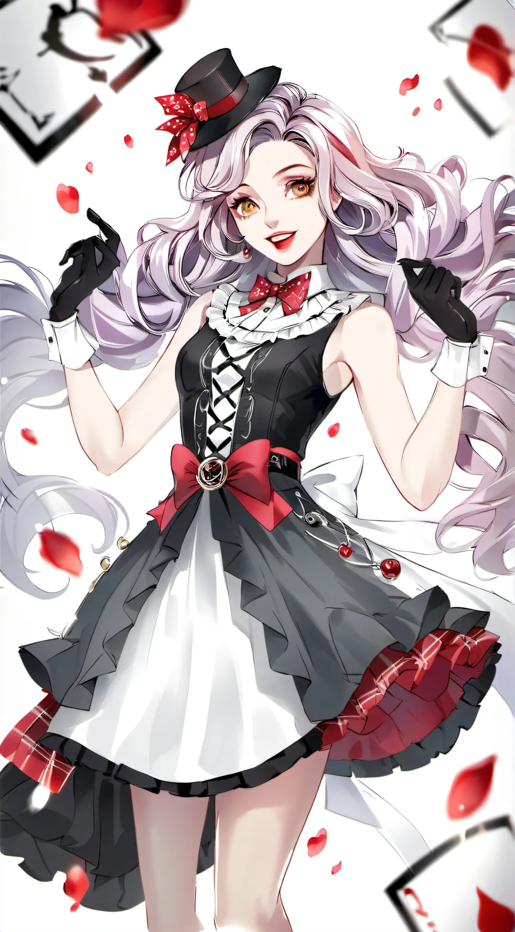 ai character: Madiline Hatter background