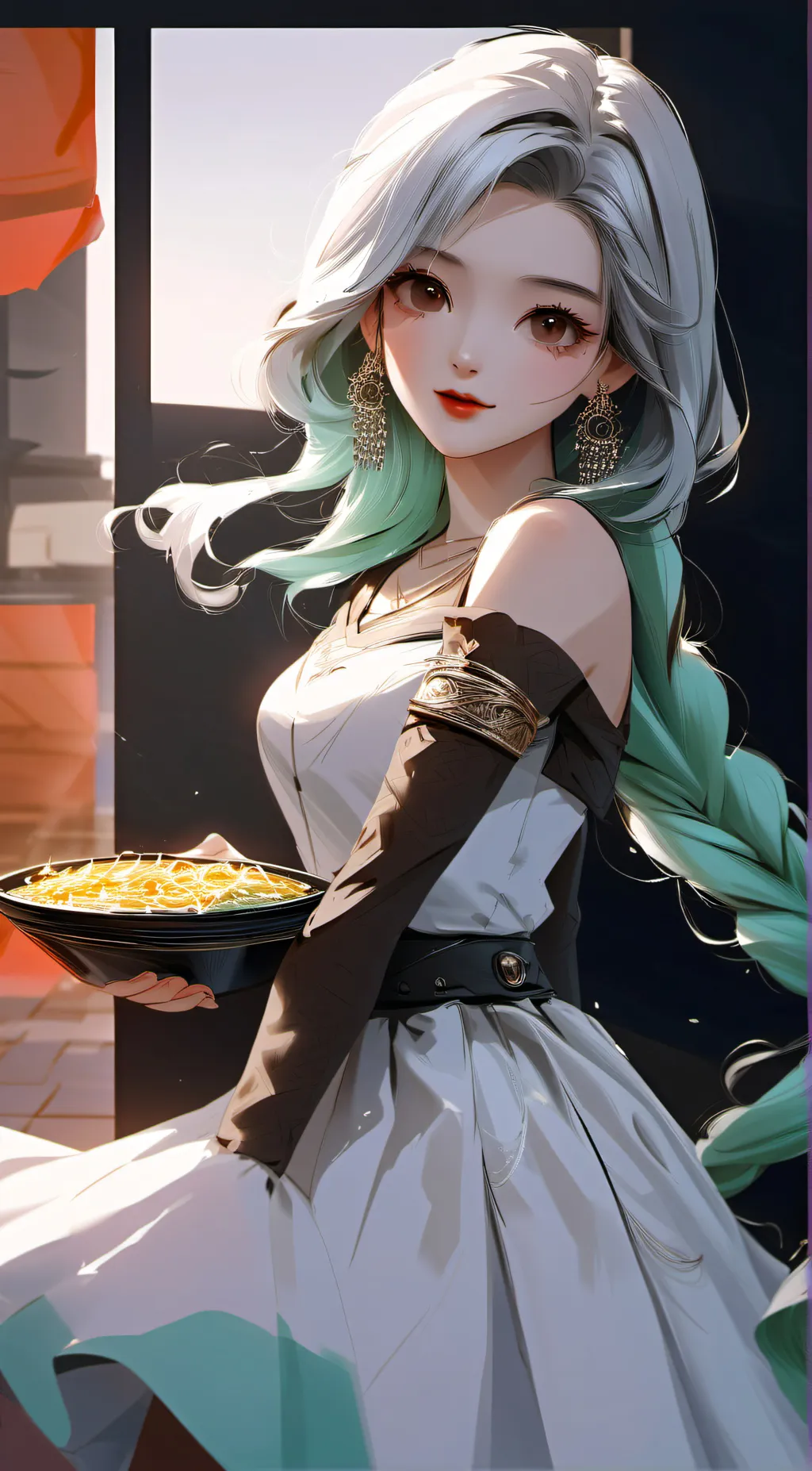 ai character: ivy background