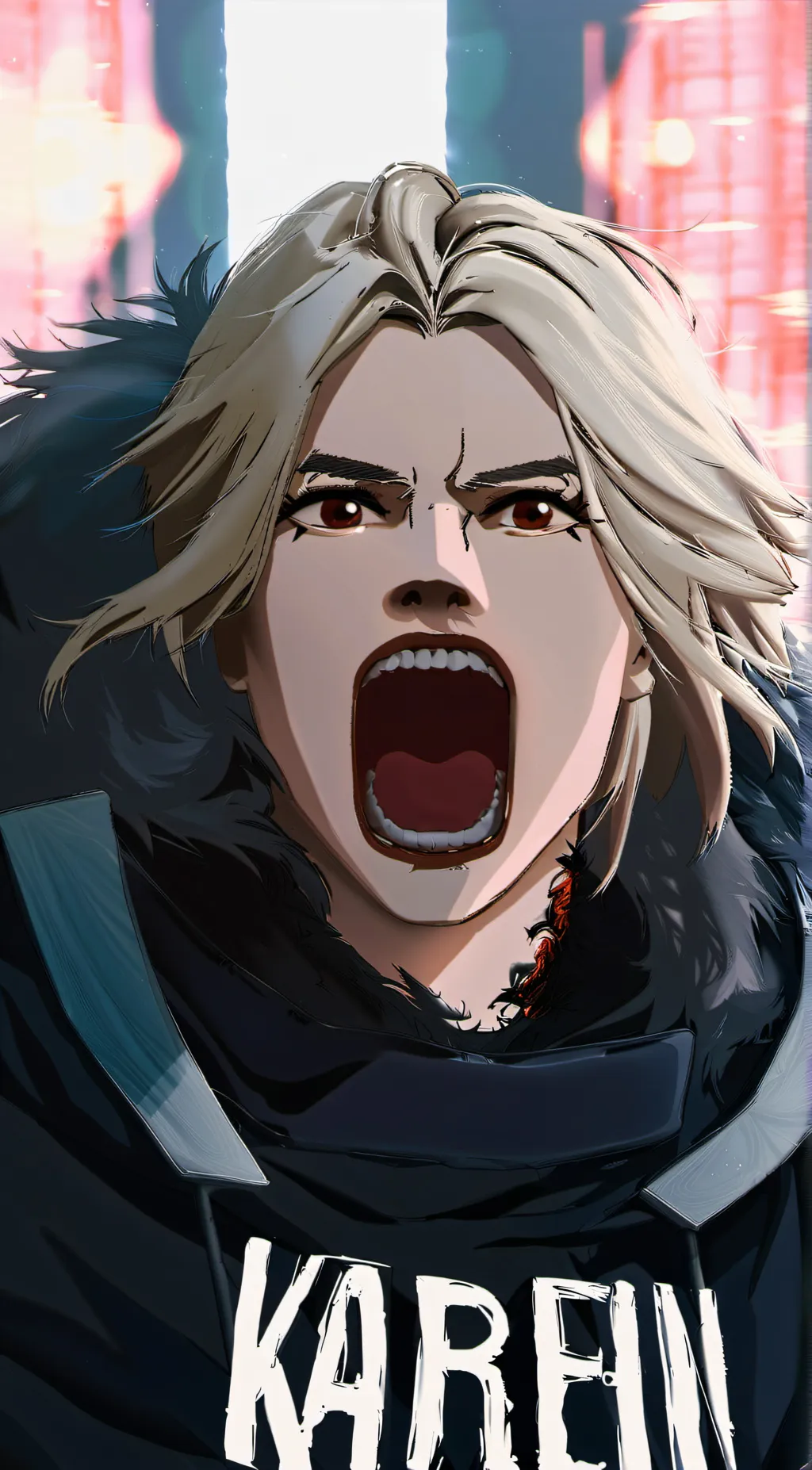 ai character: MHA meets a karen background