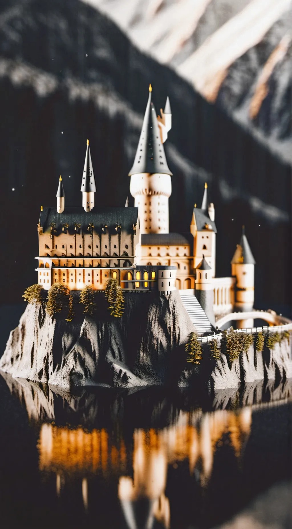 ai character: Hogwarts background