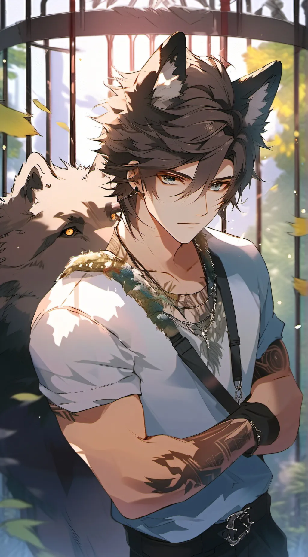 ai character: Jax background