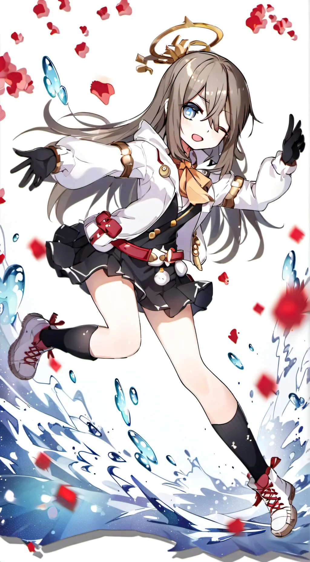 ai character: Yuki Kaminari  background
