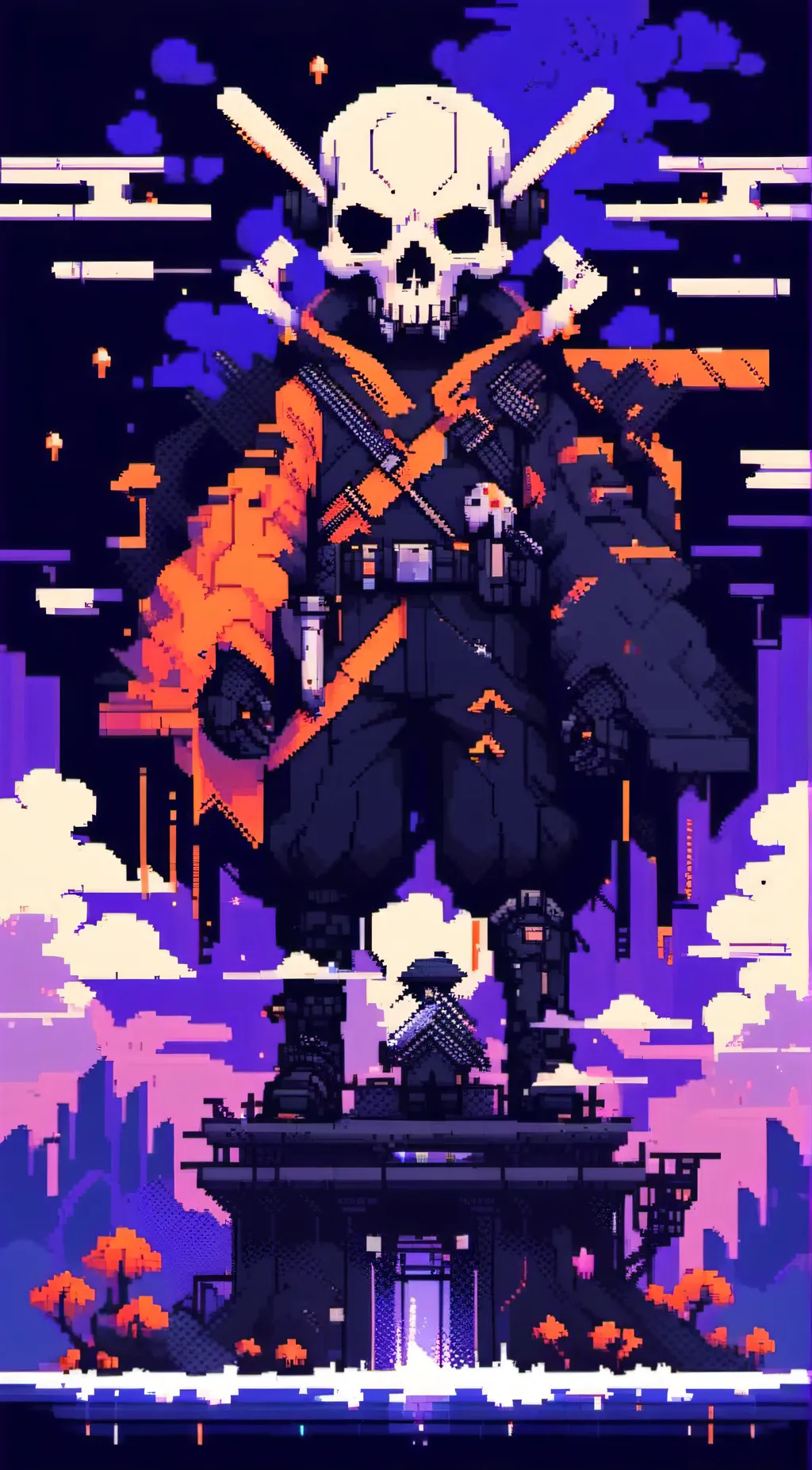 ai character: murder drones  background