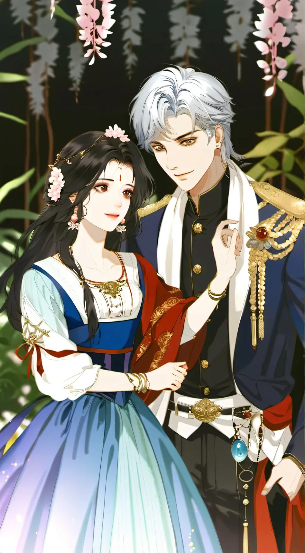 ai character: maquerno background