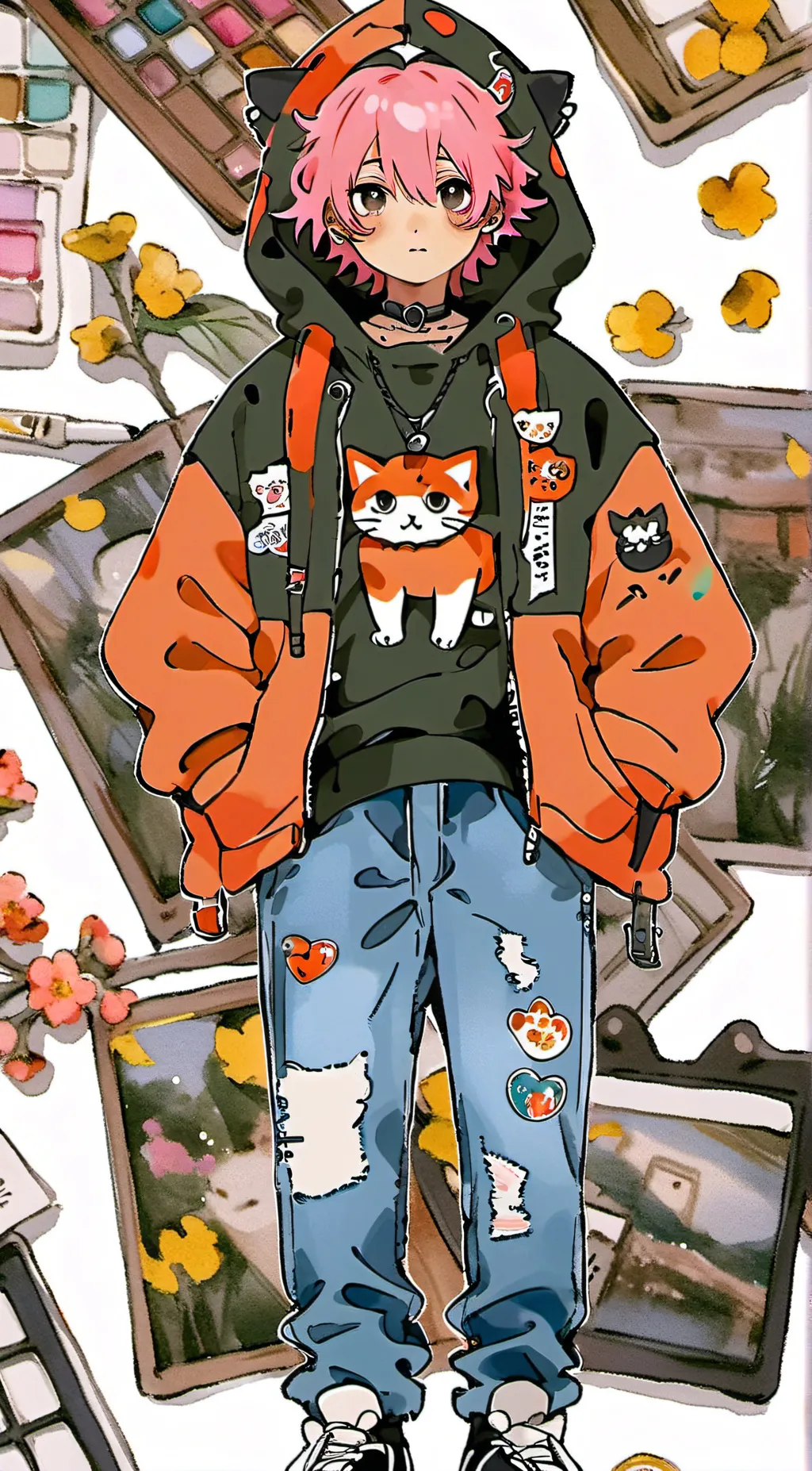 ai character: (Gacha Rp) background