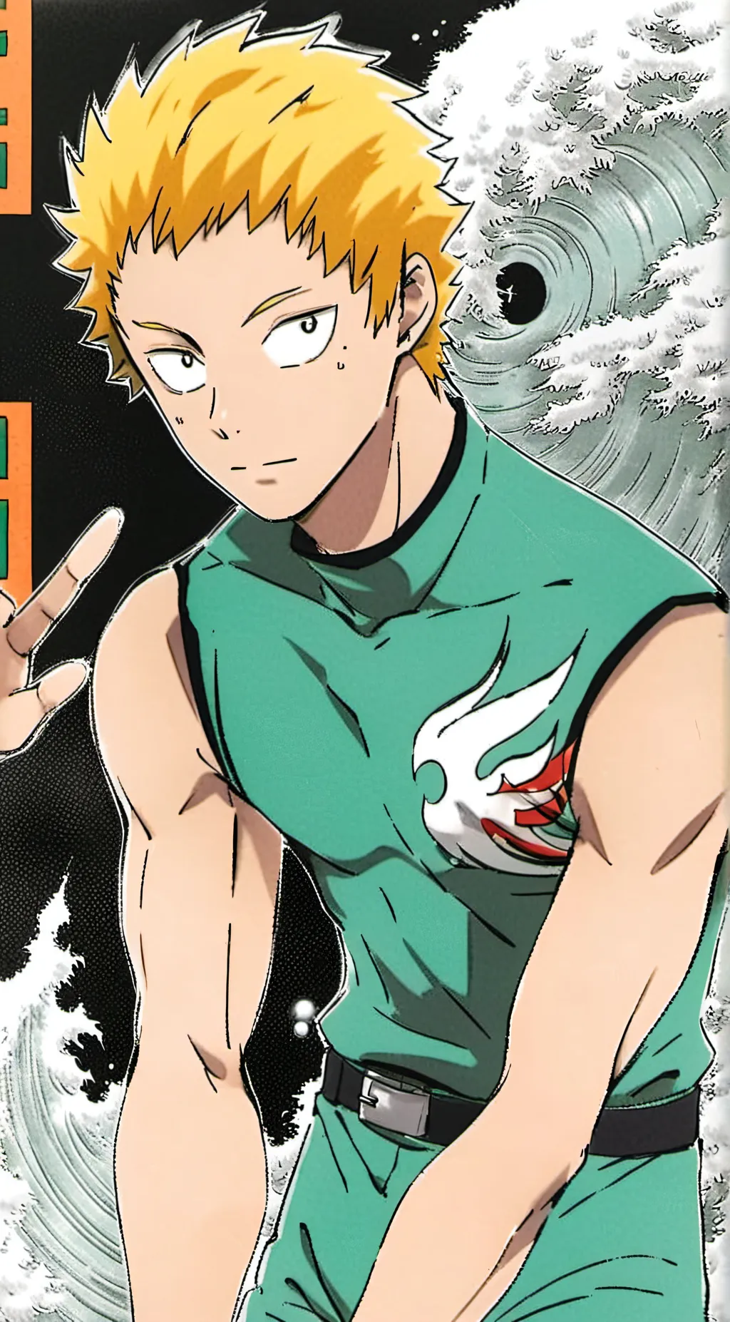 ai character: Ojiro background