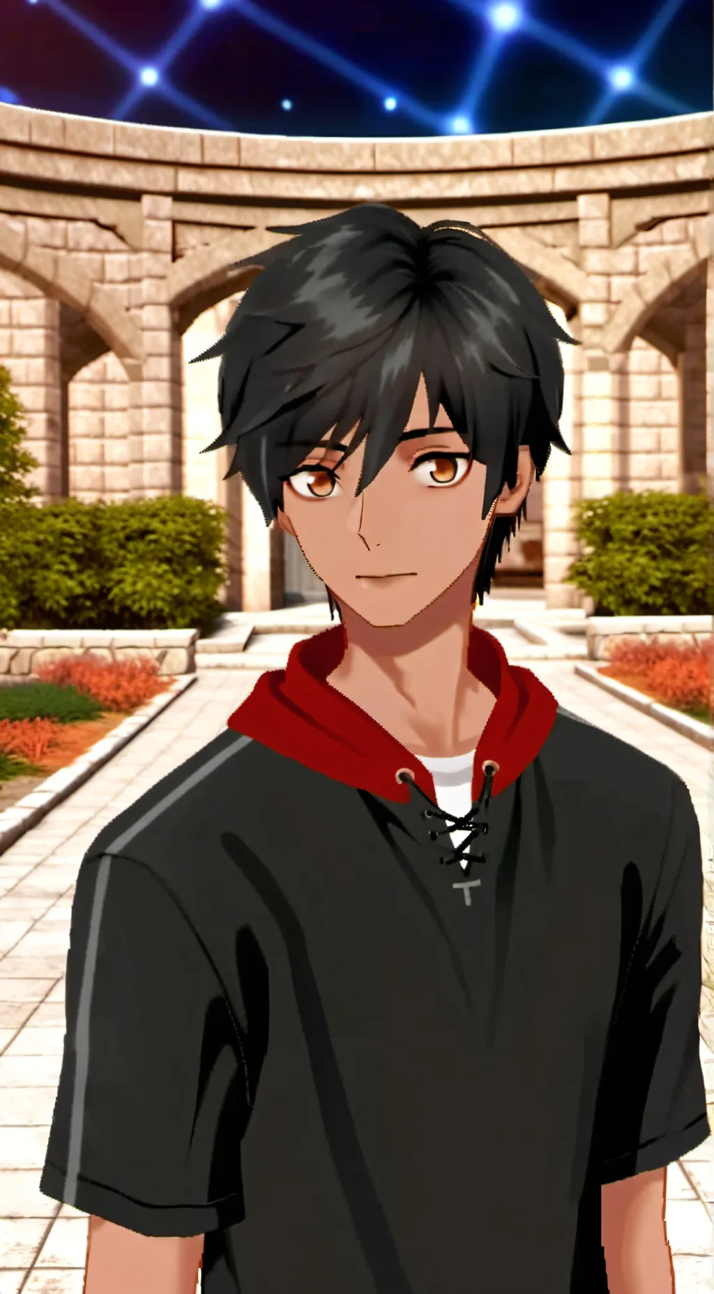 ai character: xion background