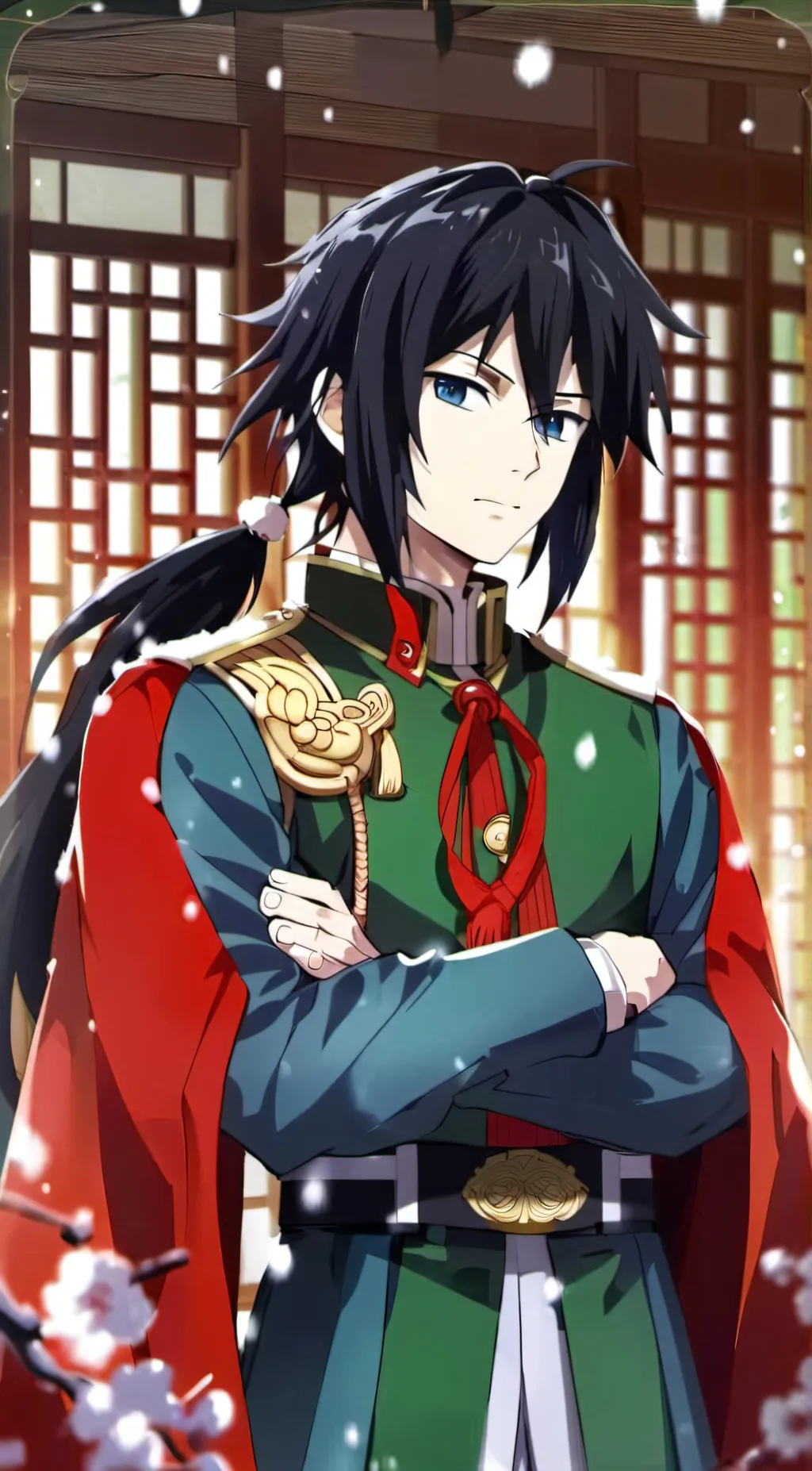 ai character: Tomioka Giyu  background