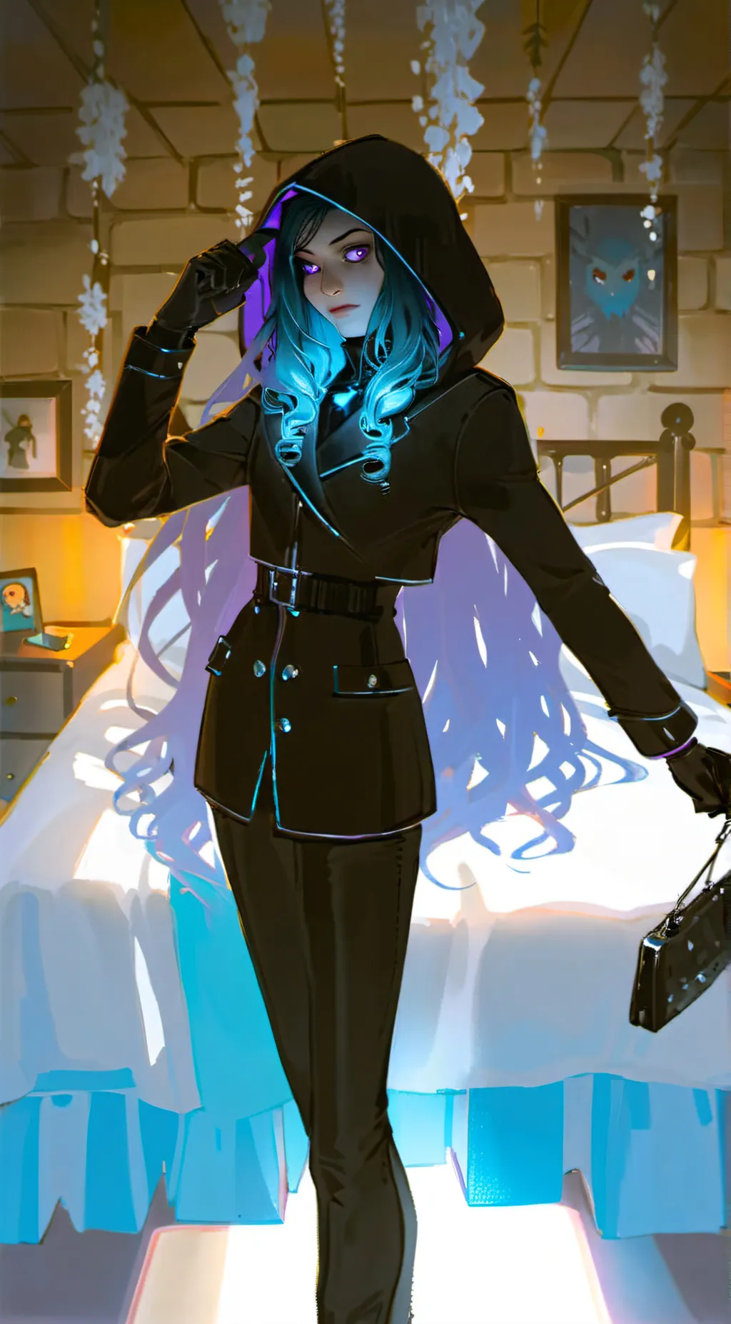 ai character: Enderman background