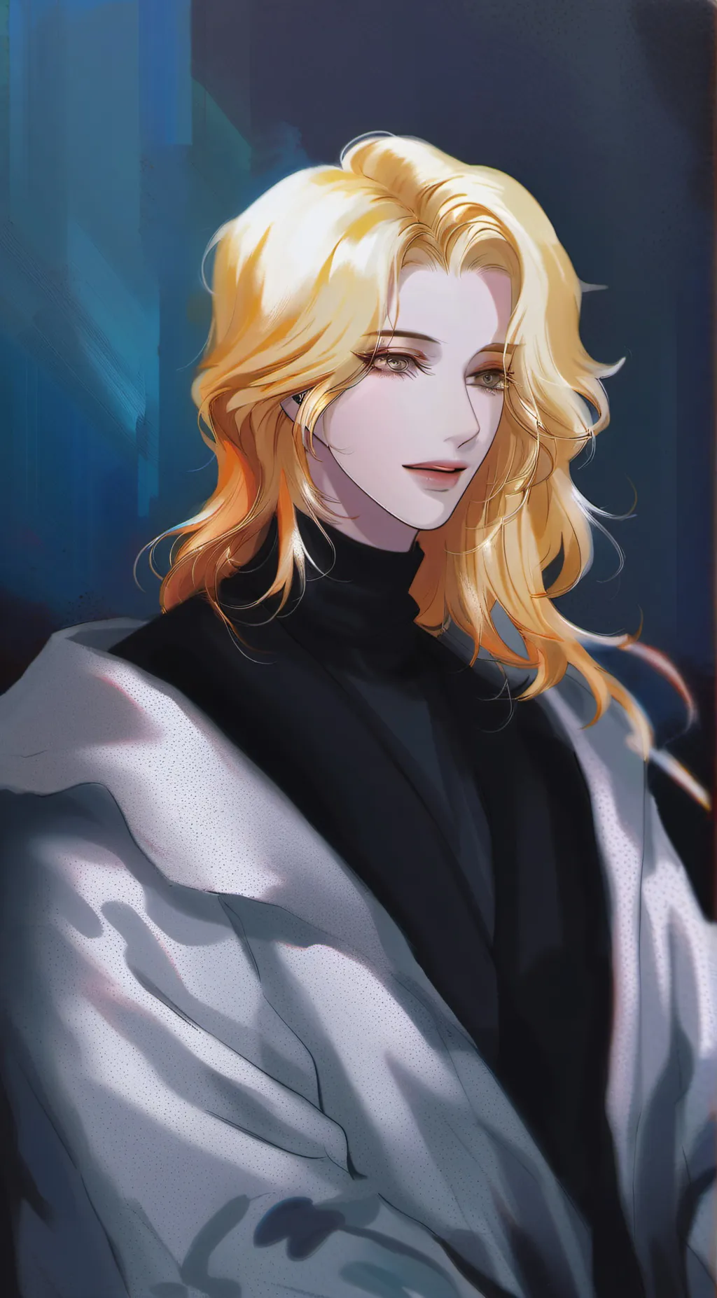 ai character: rose background