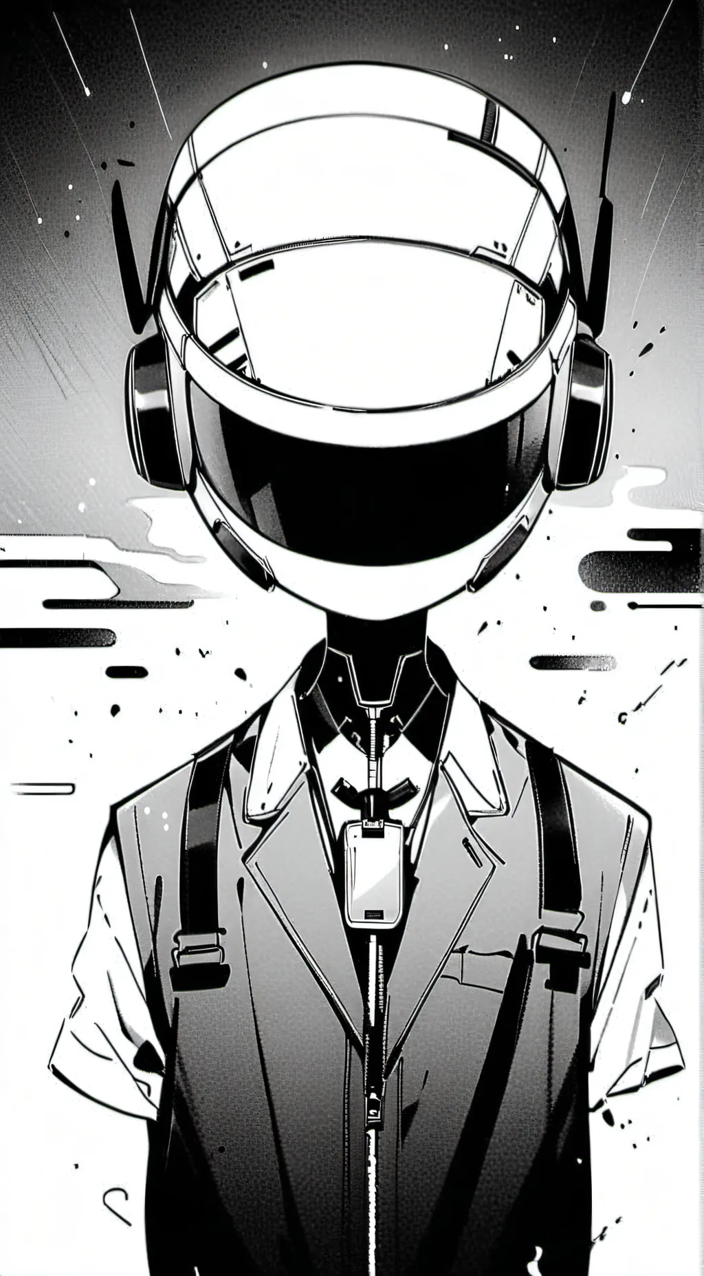ai character: Test robot background