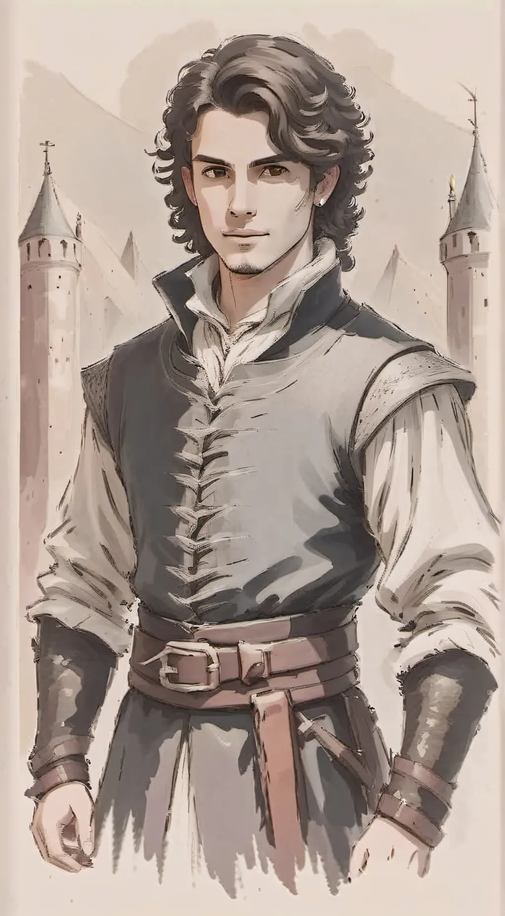 ai character: Eugene  background