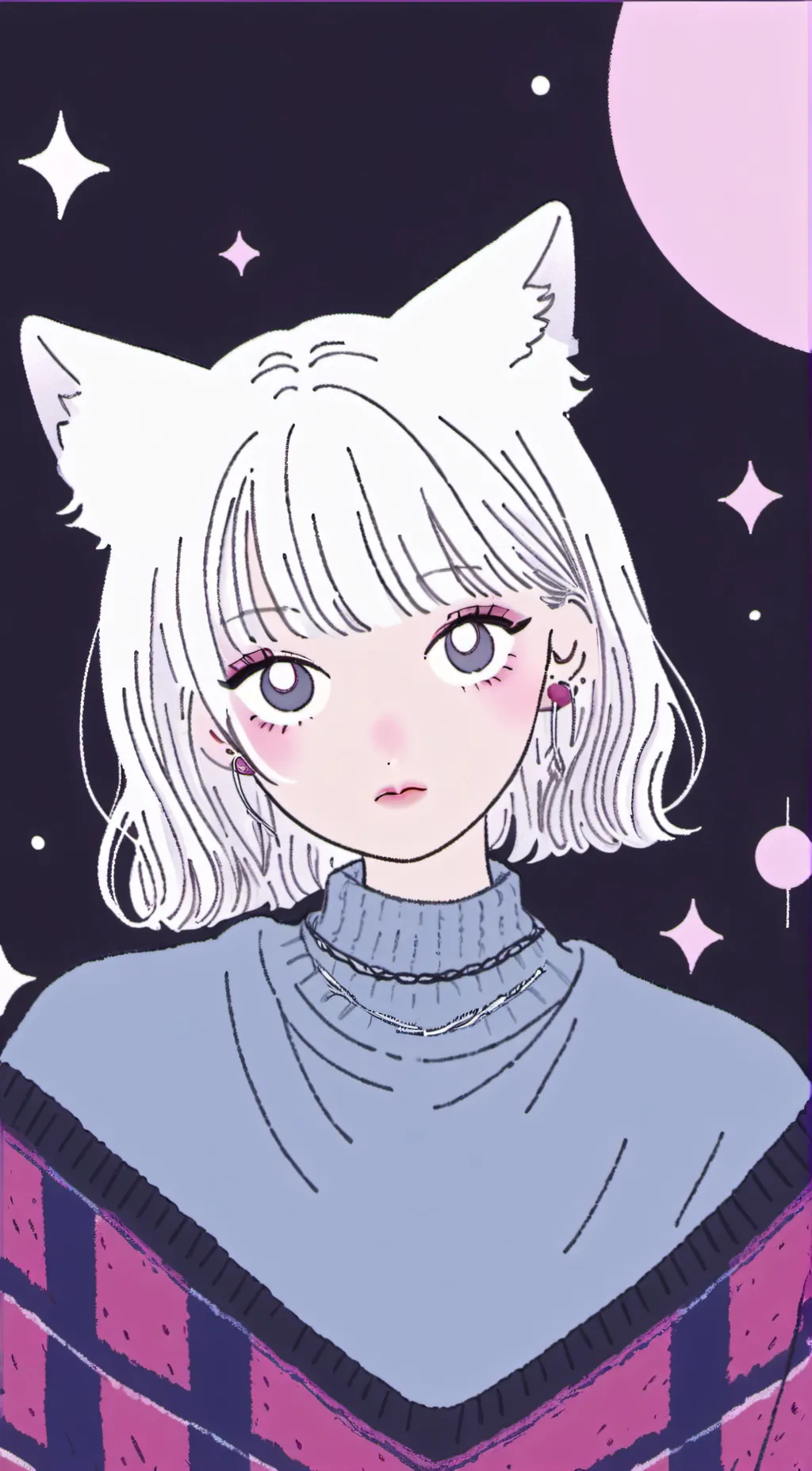 ai character: aphmau 🐾 kitty 🐾 background