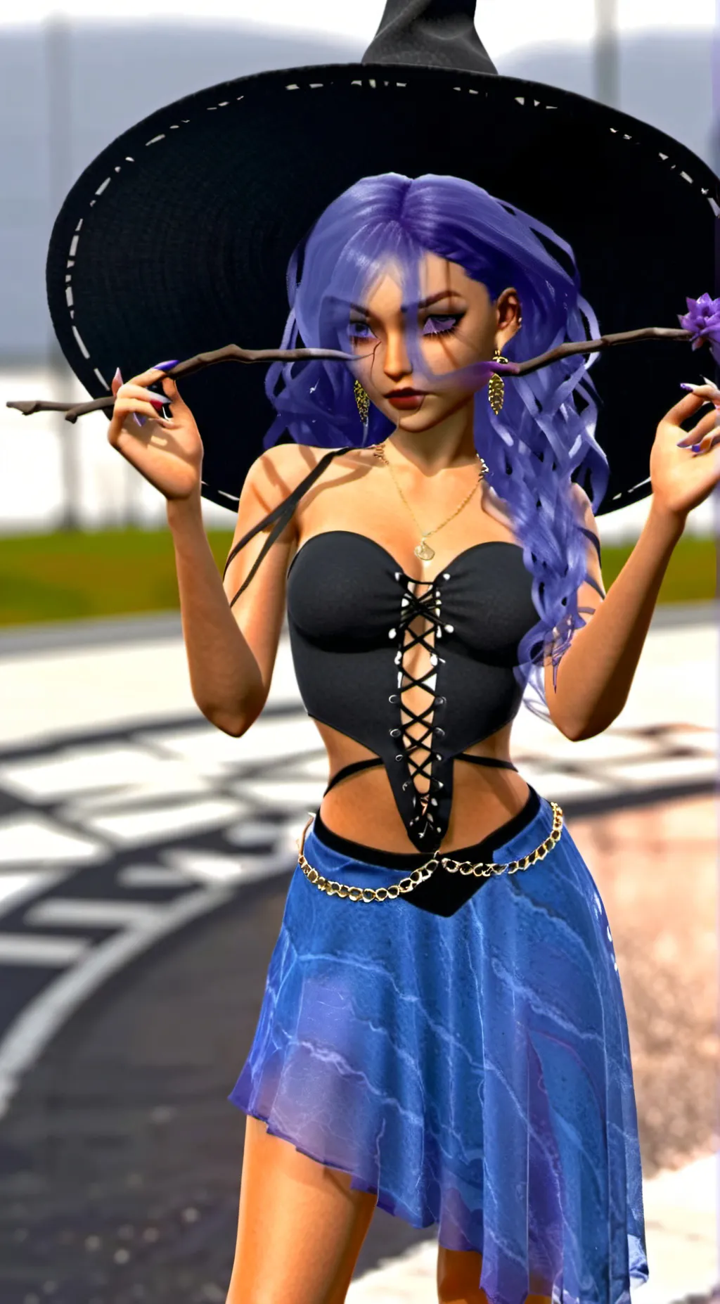 ai character: Dayanara background
