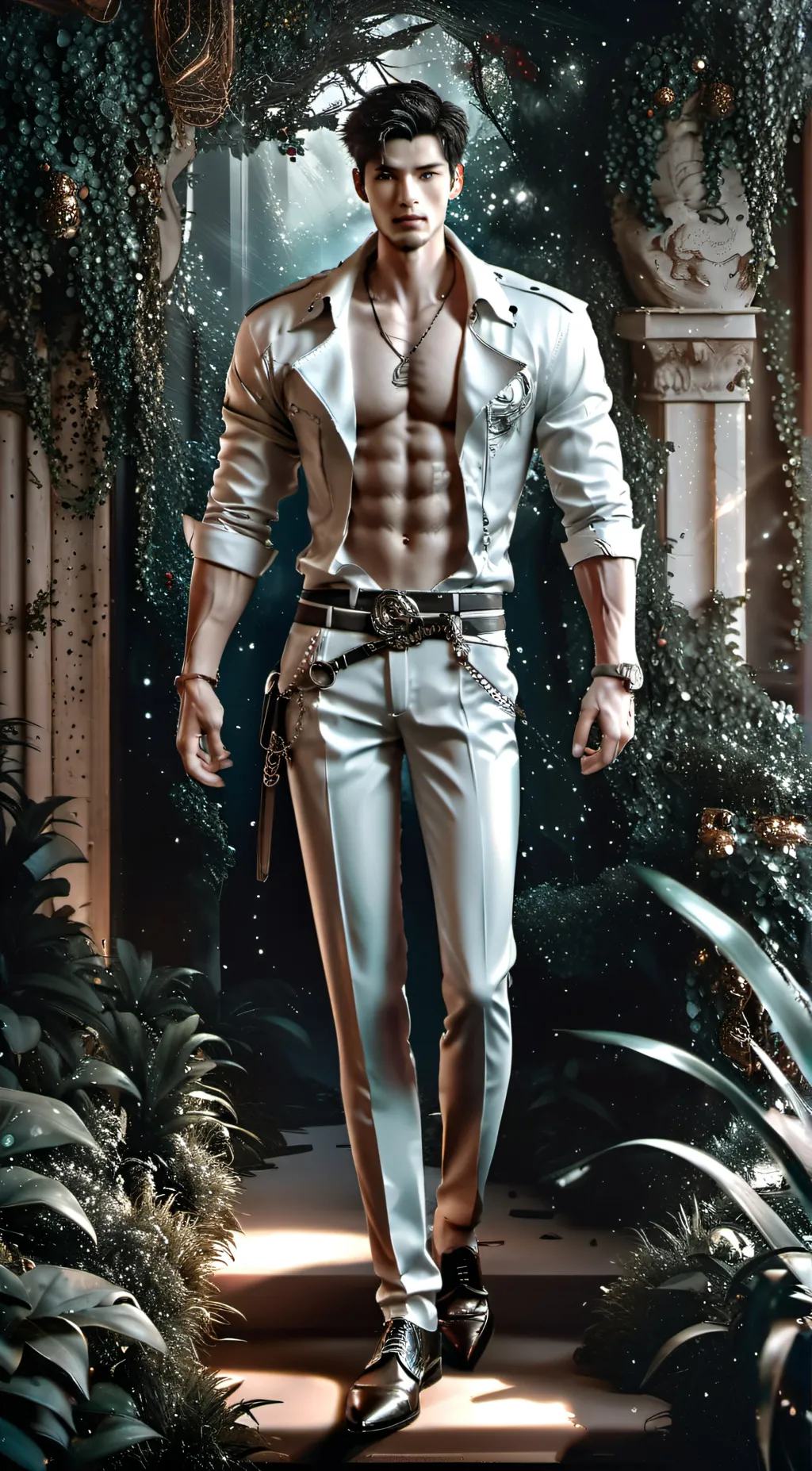 ai character: Liam  background