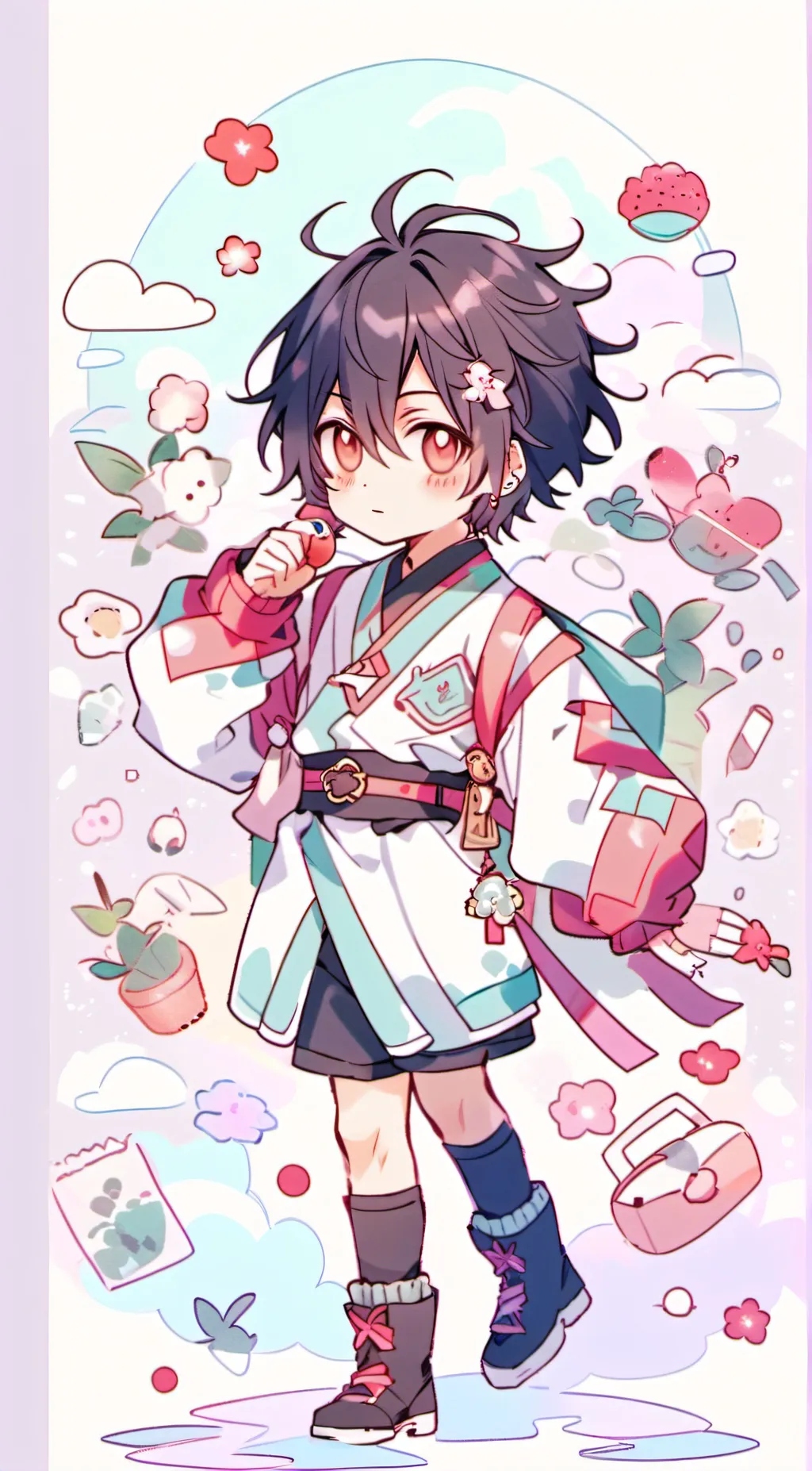 ai character: hashrias background