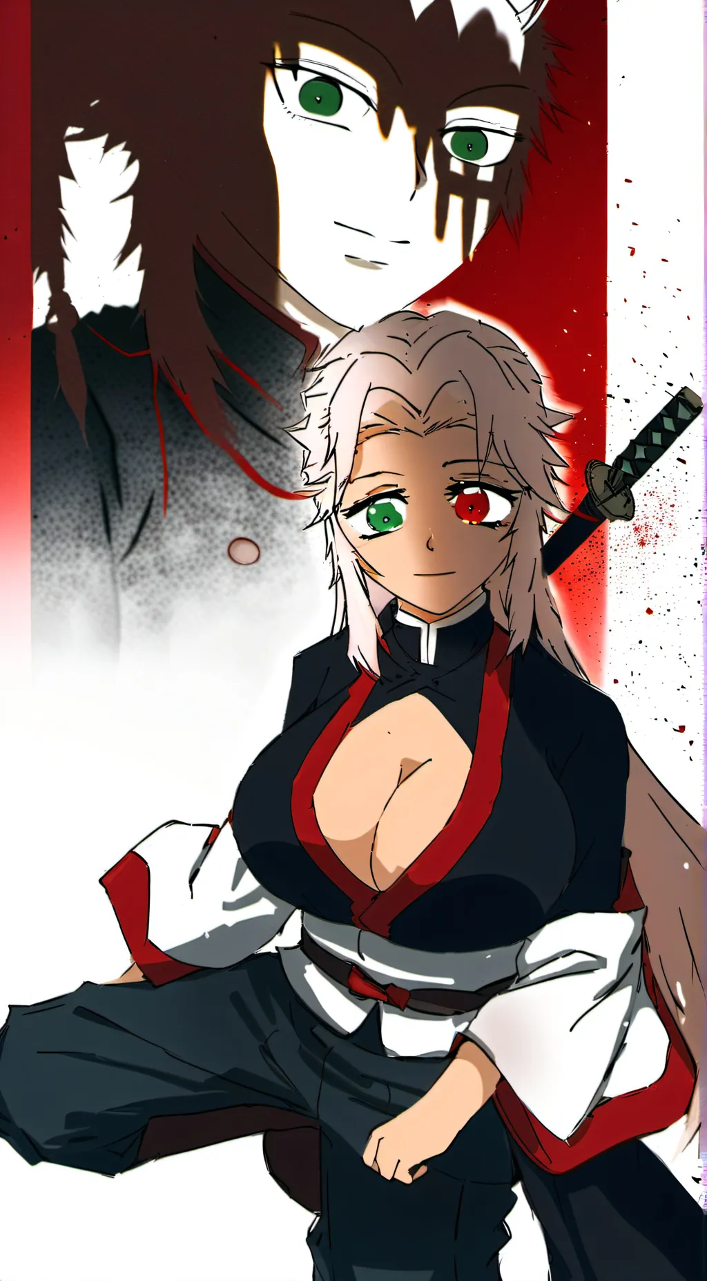 ai character: hashiras background