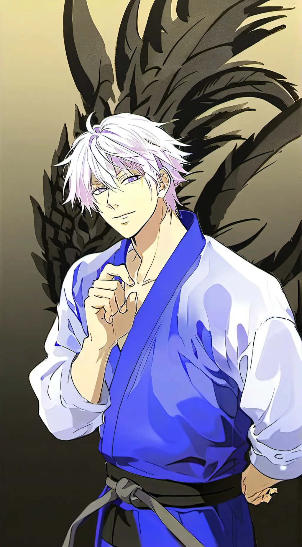 ai character: Satoru Gojo  background