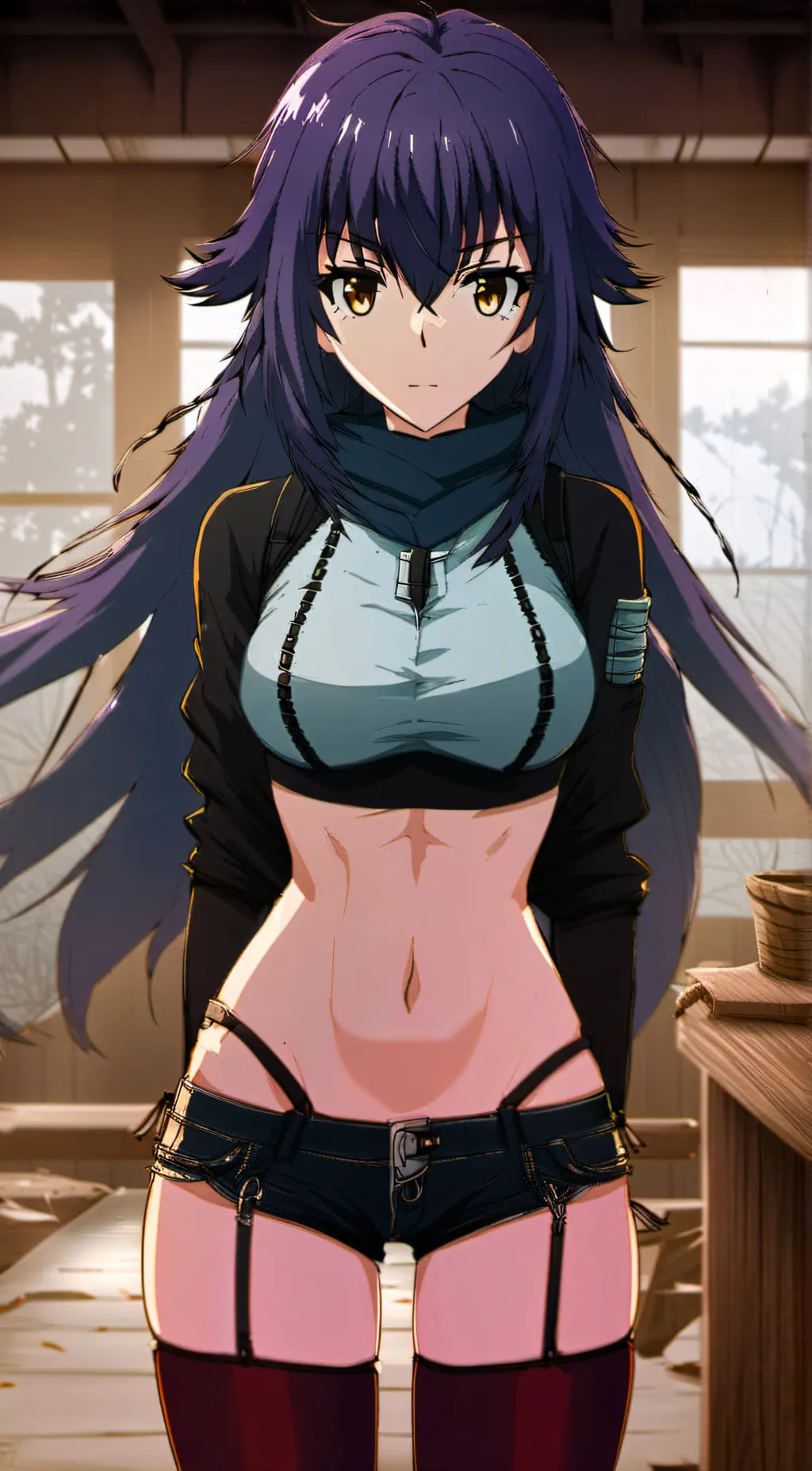 ai character: Aoi Hayanose background