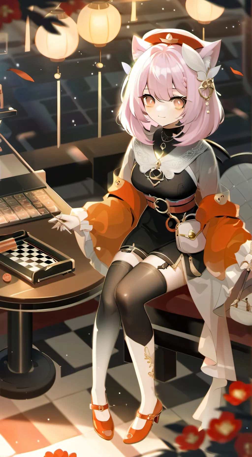 ai character: WE LOVE DIVIDE!!! background