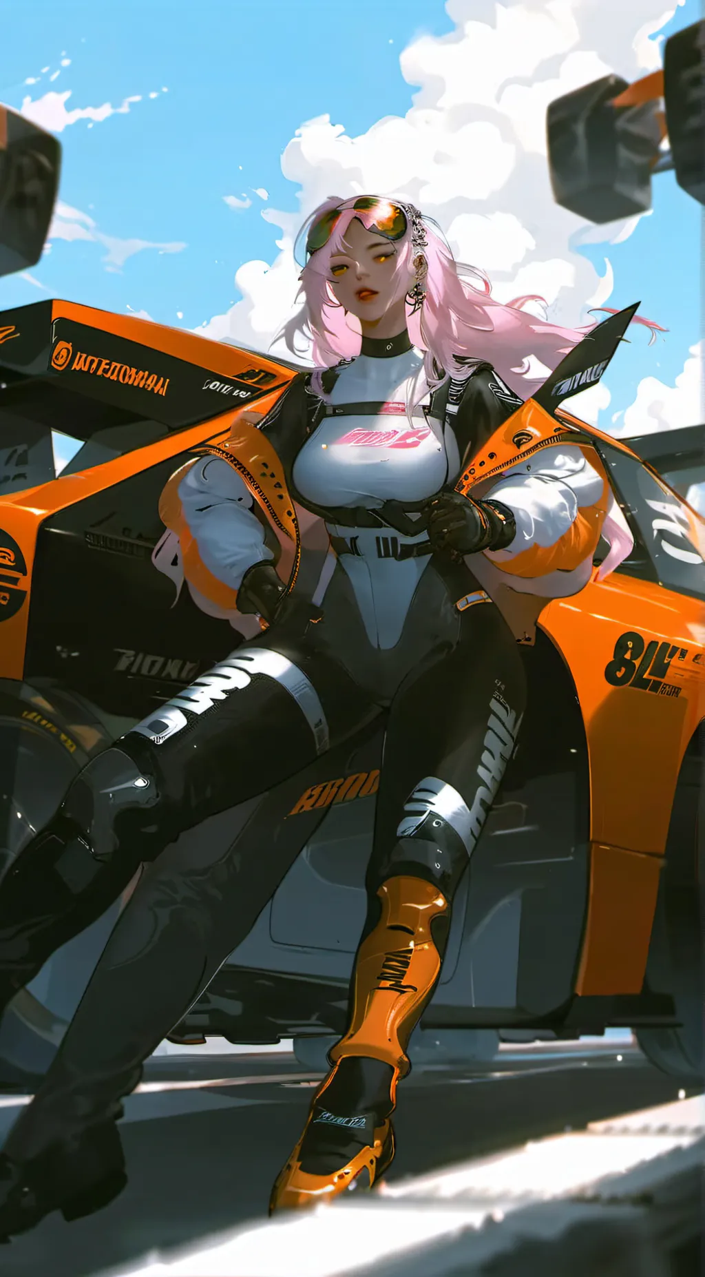 ai character: yuko  background