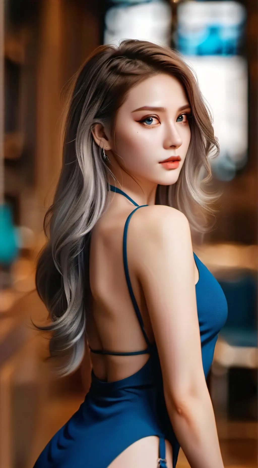 ai character: babe  background