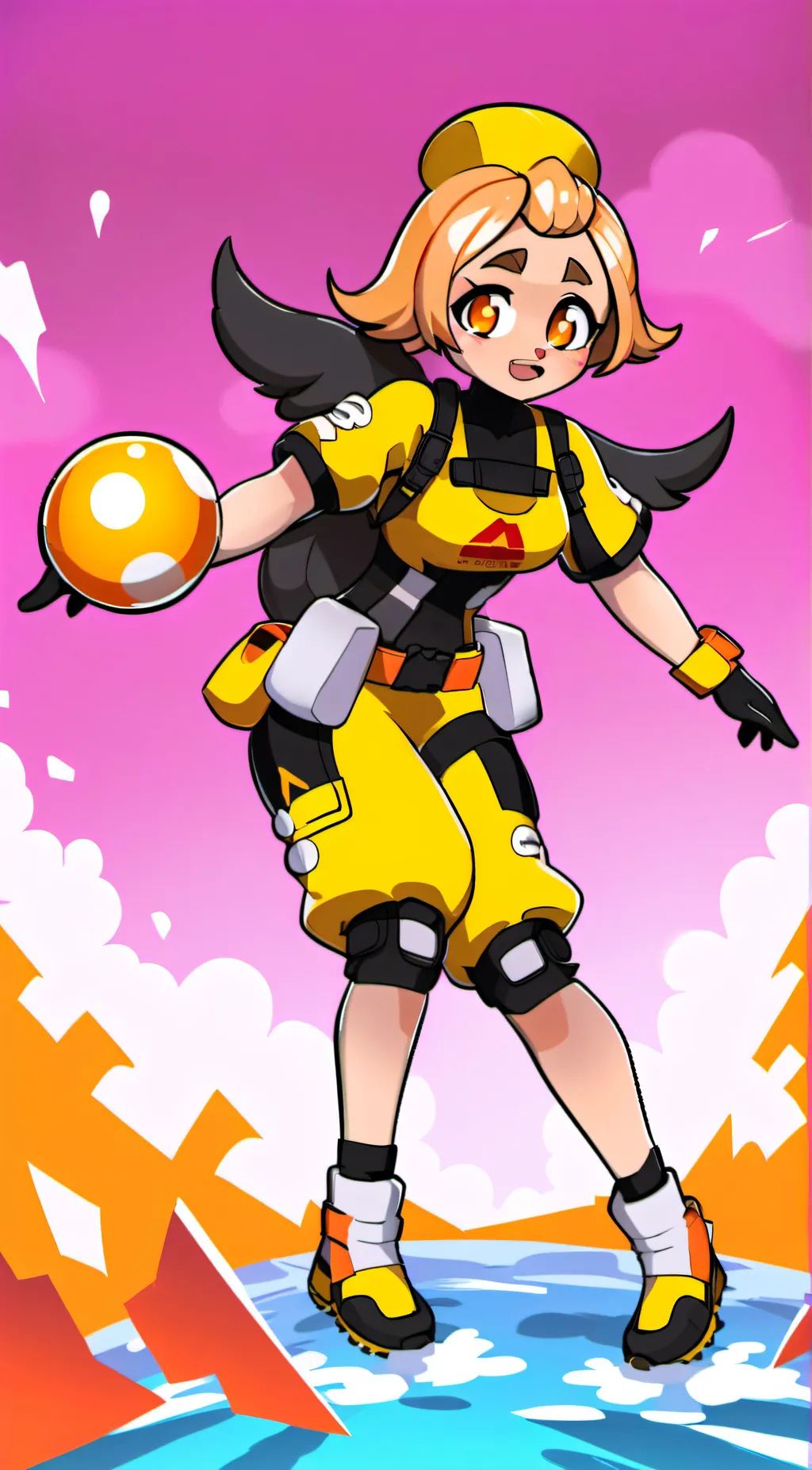 ai character: lilly  background