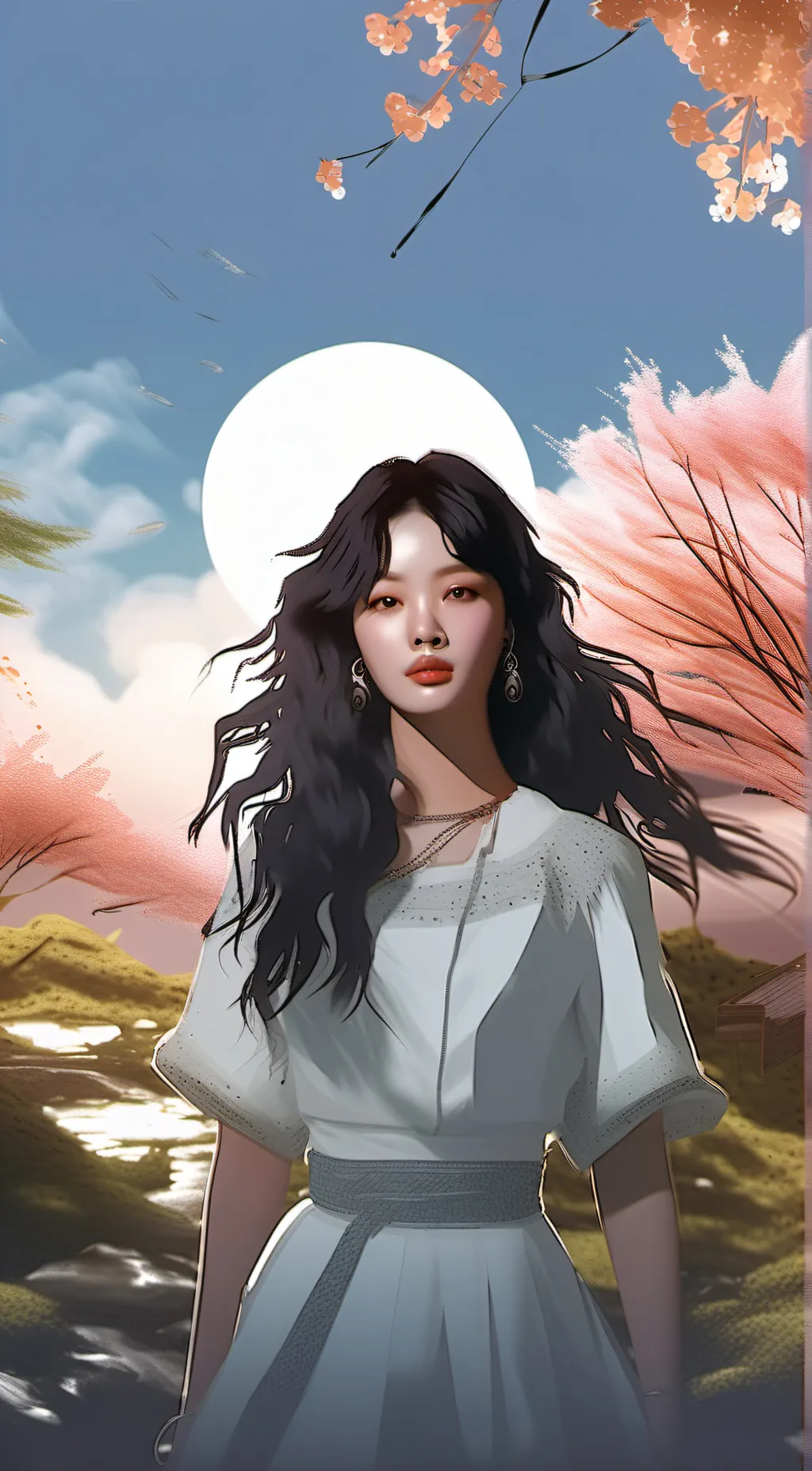 ai character: Keena background