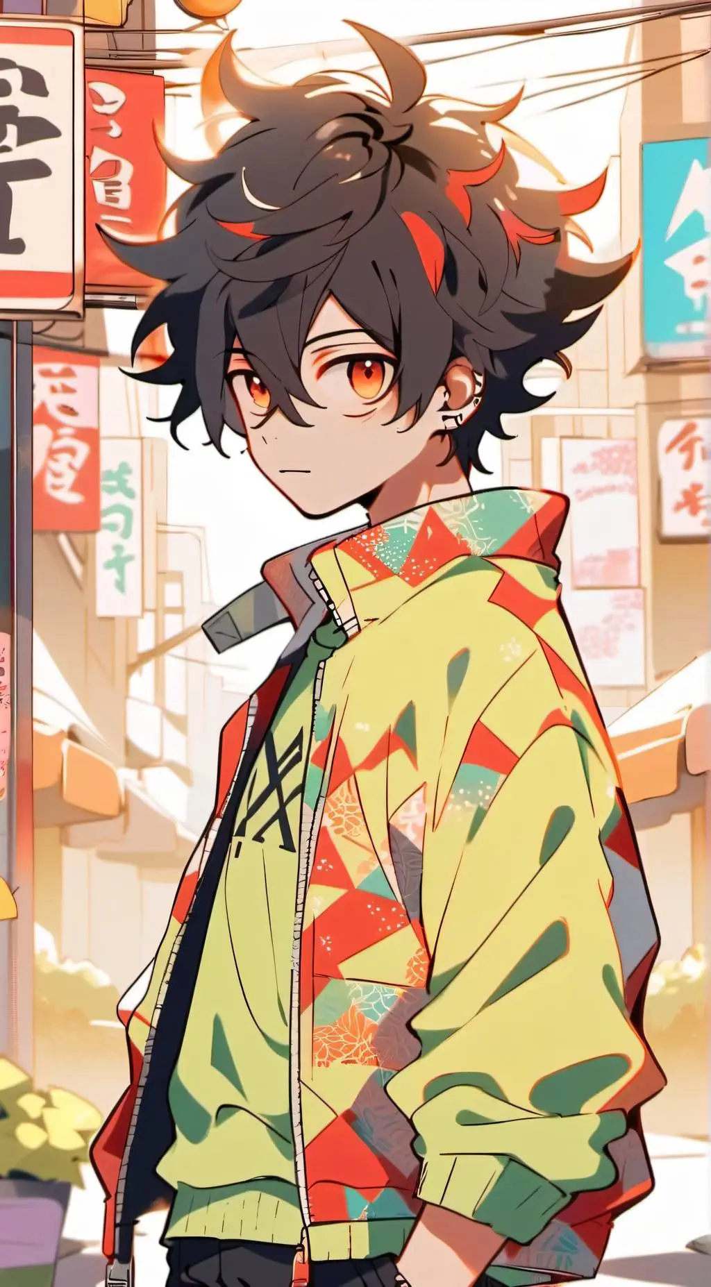 ai character: mha background