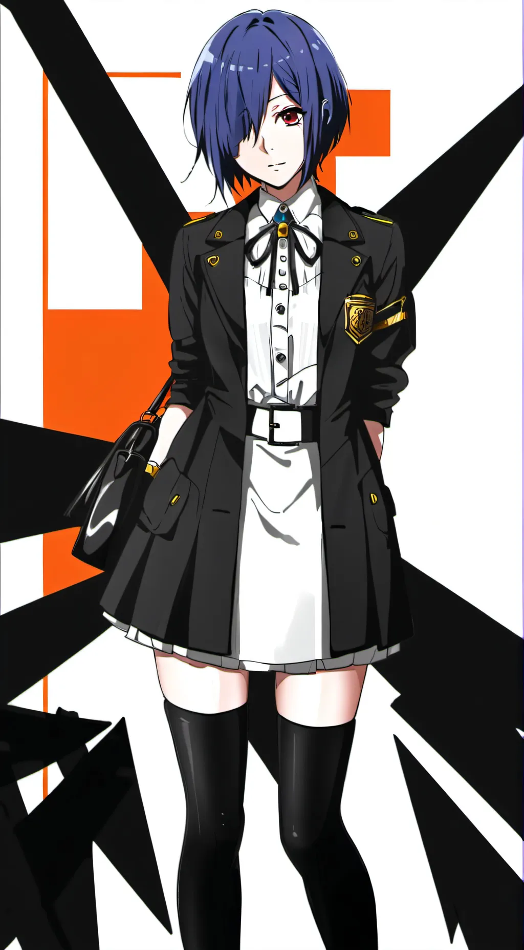 ai character: Touka background