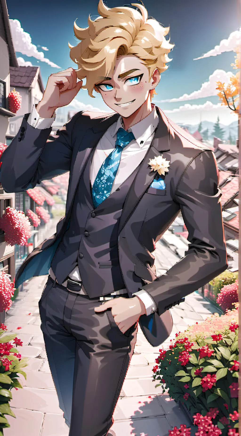 ai character: Louis background