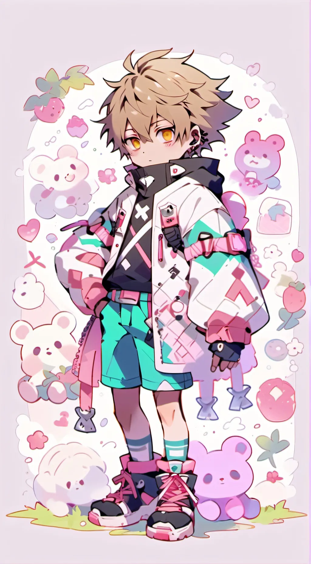 ai character: Bobo-chichi(Bakugo background