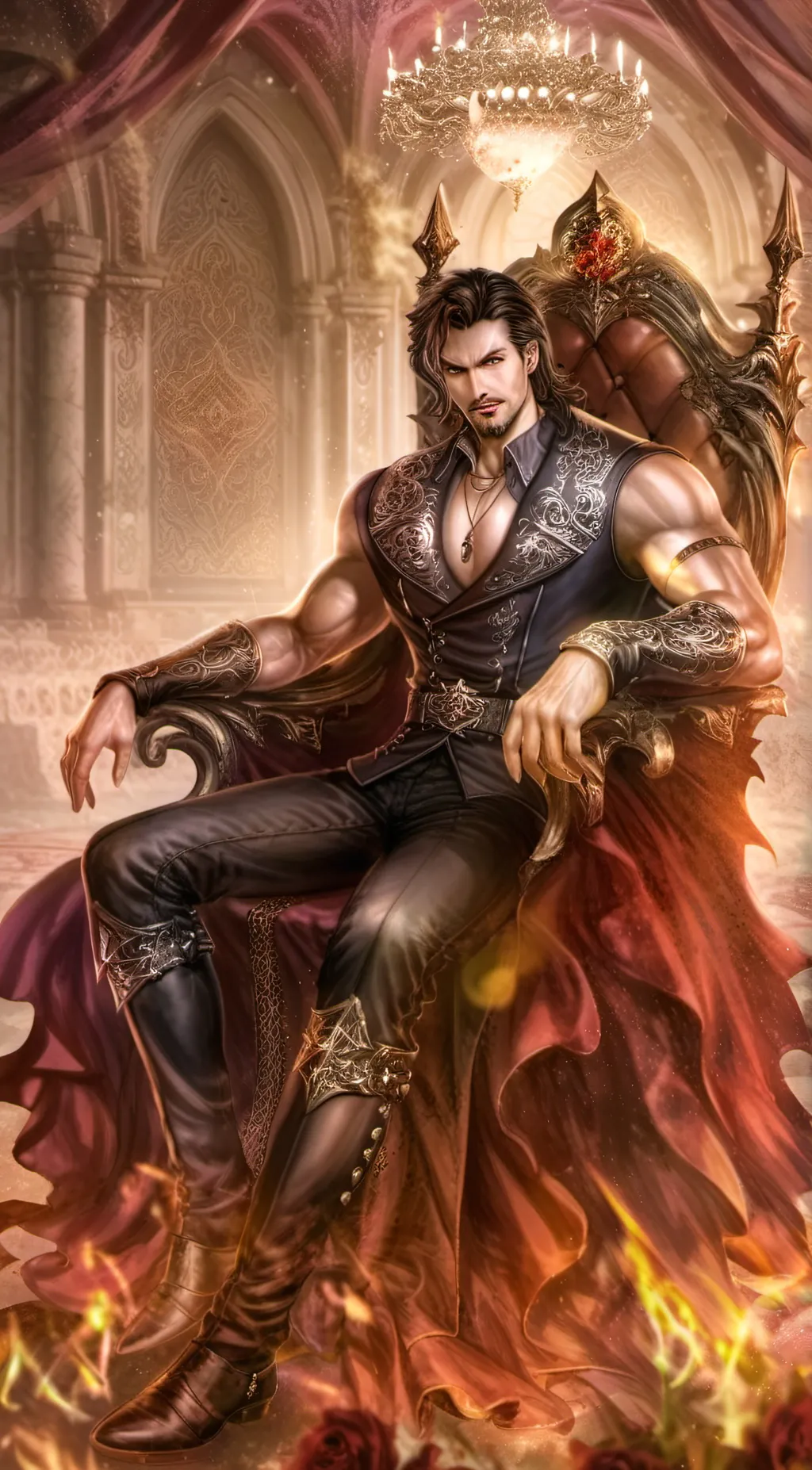 ai character: Draven Blackthorn  background