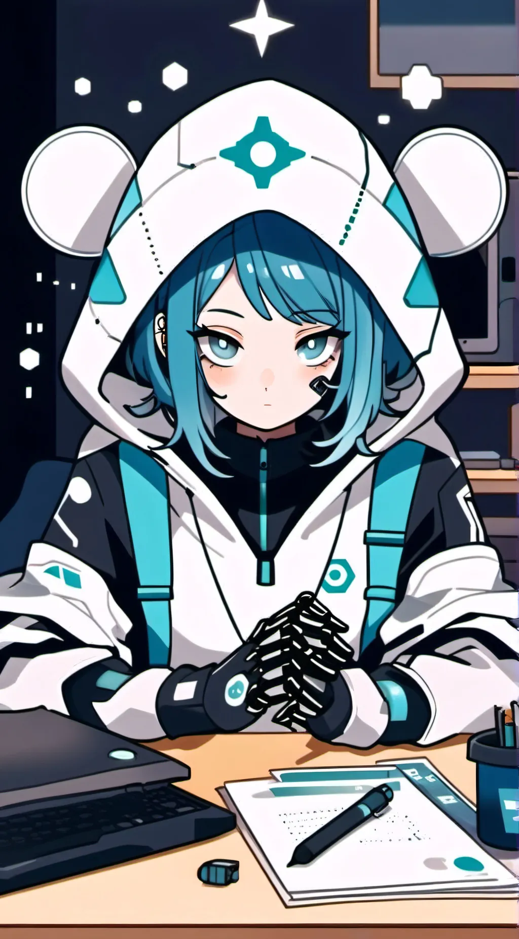 ai character: SaintAI ClaireJV background